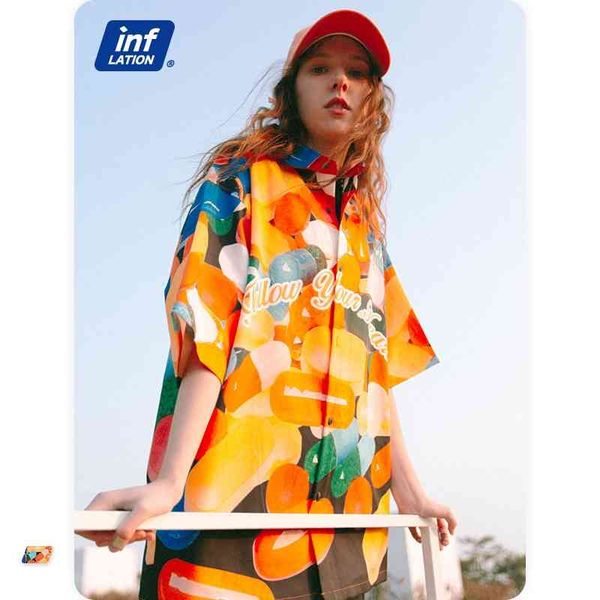 inf men's clothing - new products in spring and summer 2021 fashion brand personalized full page digital printing flannel shirt for men, White;black
inf men's clothing - new products in spring and summer 2021 fashion brand personalized full page digital printing flannel shirt for men, White;black