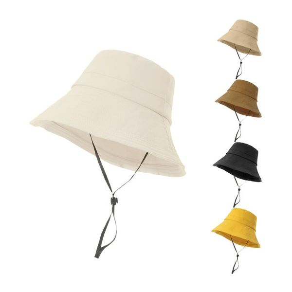 wide brim hats 1pc women's bucket hat fisherman with straw adjustable cotton bob cap outdoor travel beach sunscreen sun uv protection p, Blue;gray
wide brim hats 1pc women's bucket hat fisherman with straw adjustable cotton bob cap outdoor travel beach sunscreen sun uv protection p, Blue;gray
