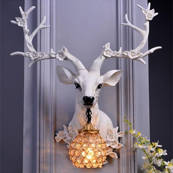 wall lamps vintage luxury resin deer lamp animal shade led modern decor kitchen light bedroom indoor lighting sconce
wall lamps vintage luxury resin deer lamp animal shade led modern decor kitchen light bedroom indoor lighting sconce
