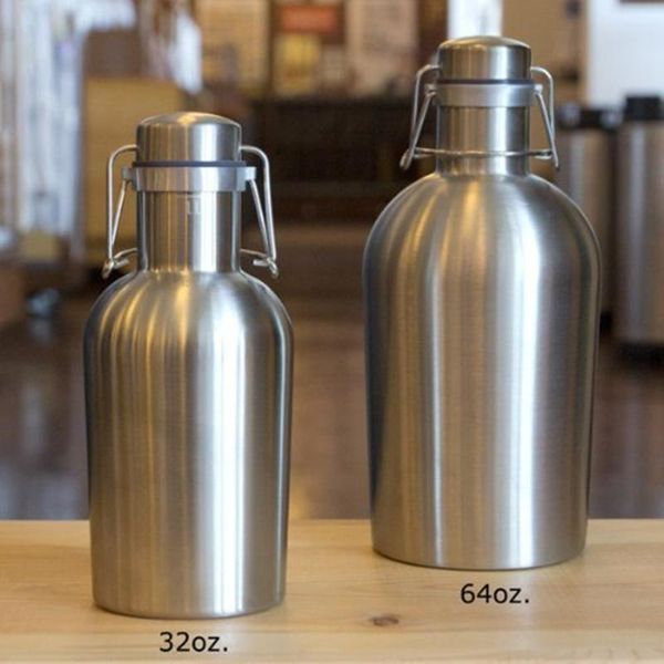 drinking straws homebrew 32oz stainless steel beer growler 1.0l secure swing lid craft bottle saver bpa free
drinking straws homebrew 32oz stainless steel beer growler 1.0l secure swing lid craft bottle saver bpa free