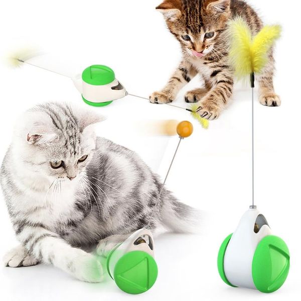 cat toys interactive toy for indoor cats exercise with catnip feather ball tumbler balanced wheel chasing playing
cat toys interactive toy for indoor cats exercise with catnip feather ball tumbler balanced wheel chasing playing