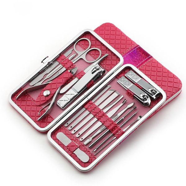 nail art kits 18-piece stainless steel clippers set manicure pedicure tool nails kit
nail art kits 18-piece stainless steel clippers set manicure pedicure tool nails kit