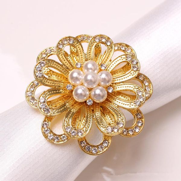 12pcs/pearl flower diamond-studded napkin ring deskdecoration used for family party el wedding western rings
12pcs/pearl flower diamond-studded napkin ring deskdecoration used for family party el wedding western rings