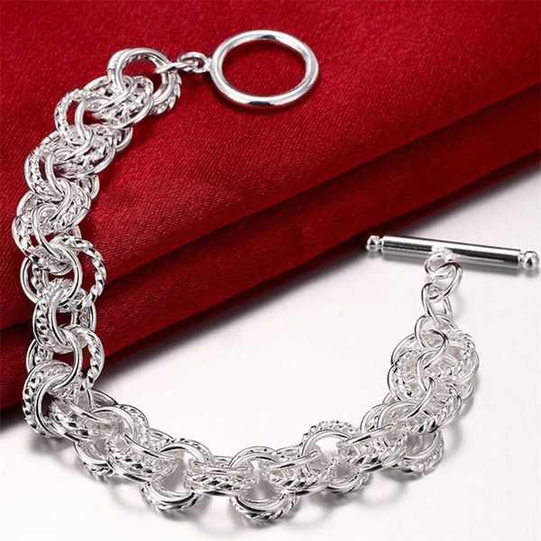 charm bracelets design 925 fashion jewelry silver bangles for women bracelet round circle chain gift, Golden;silver
charm bracelets design 925 fashion jewelry silver bangles for women bracelet round circle chain gift, Golden;silver