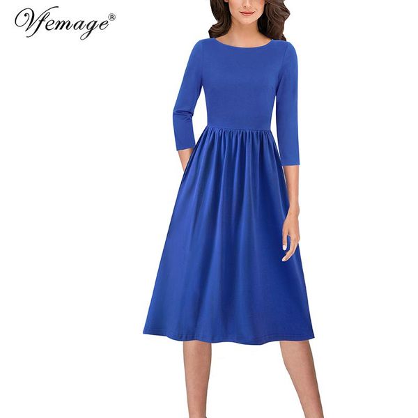 vfemage womens autumn elegant pleated cotton daily casual work business office party flare skater a-line dress with pockets 6682 dresses, Black;gray
vfemage womens autumn elegant pleated cotton daily casual work business office party flare skater a-line dress with pockets 6682 dresses, Black;gray