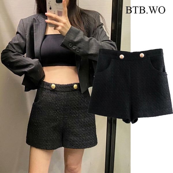 btb.wo elegant office solid shorts 2021 women button retro female baggy pleated wear short feminino women's, White;black
btb.wo elegant office solid shorts 2021 women button retro female baggy pleated wear short feminino women's, White;black