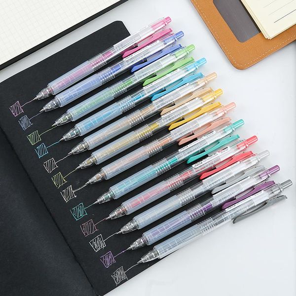 metal color gel pens 0.5mm ink high-gloss hand account pen shinygel hand-painted for school office set
metal color gel pens 0.5mm ink high-gloss hand account pen shinygel hand-painted for school office set
