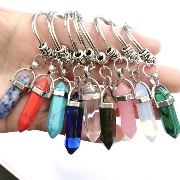 natural stone keychain women keyring fashion keyholder boho jewelry car key ring, Silver
natural stone keychain women keyring fashion keyholder boho jewelry car key ring, Silver
