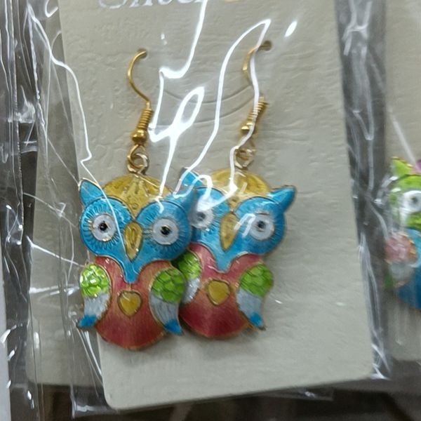 fancy enamel cute owl leaf charm drop earrings cloisonne filigree eardrop women accessories ear dangle animal copper jewelry, Golden
fancy enamel cute owl leaf charm drop earrings cloisonne filigree eardrop women accessories ear dangle animal copper jewelry, Golden