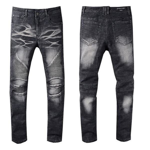 2020 designer pants men women t shirts panther print army green destroyed mens slim denim straight biker skinny jeans men74, Blue
2020 designer pants men women t shirts panther print army green destroyed mens slim denim straight biker skinny jeans men74, Blue