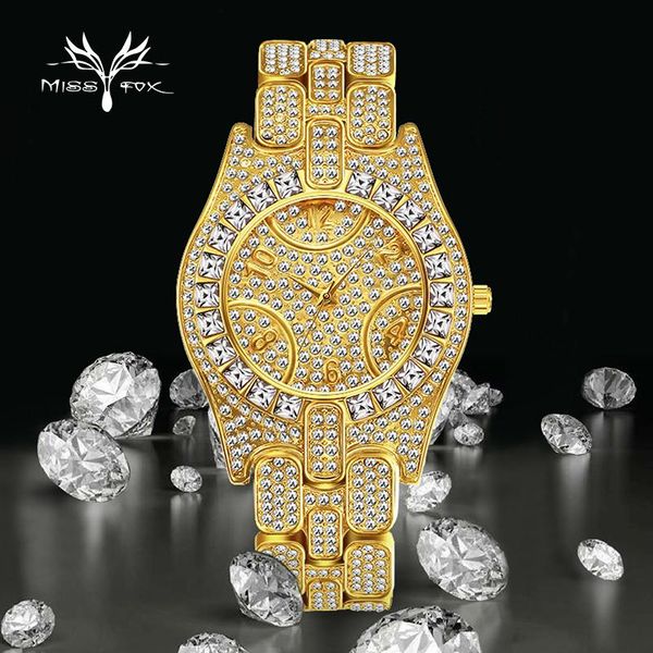 men's waterproof fashion diamond bling man bracelet stainless steel watches big dial drop wristwatches, Slivery;brown 
men's waterproof fashion diamond bling man bracelet stainless steel watches big dial drop wristwatches, Slivery;brown