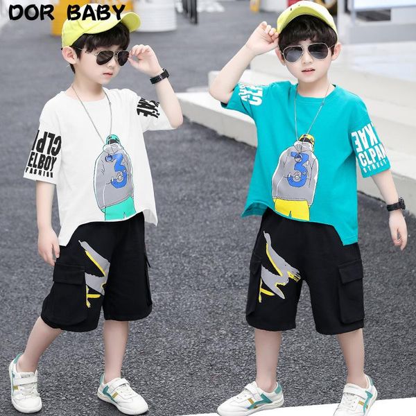 children's clothing set summer t-shirt + baby trousers sportswear leisure 68 9 sets, White
children's clothing set summer t-shirt + baby trousers sportswear leisure 68 9 sets, White