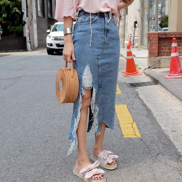 skirts luck a 2021 women summer tassel hem split irregular denim midi skirt female high waist casual blue ripped side jeans, Black
skirts luck a 2021 women summer tassel hem split irregular denim midi skirt female high waist casual blue ripped side jeans, Black