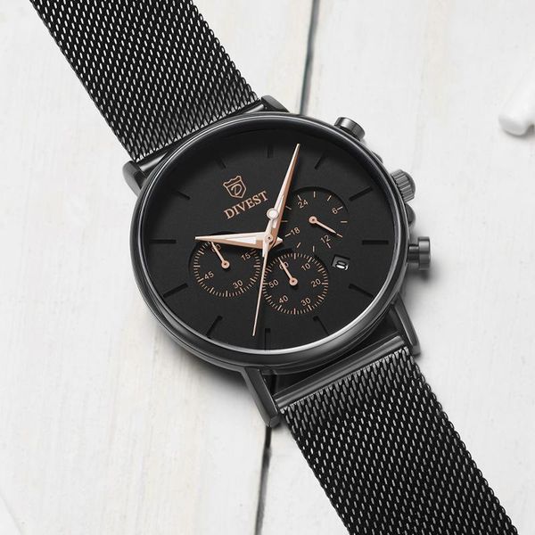 wristwatches divest watch men fashion gift business watches men's casual waterproof quartz wristwatch stainless steel mesh relogio masc, Slivery;brown
wristwatches divest watch men fashion gift business watches men's casual waterproof quartz wristwatch stainless steel mesh relogio masc, Slivery;brown
