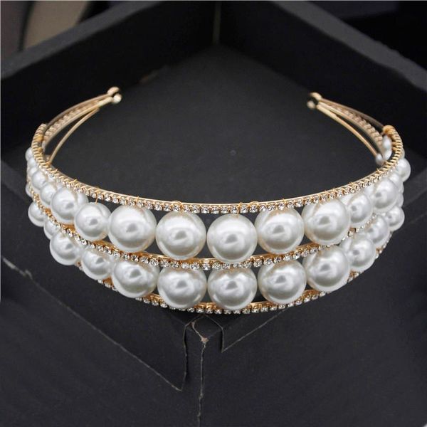 hair clips & barrettes royal queen luxury tiaras handmade rhinestone pearls headbands for women bridal wedding crown jewelry princess headdr, Golden;silver
hair clips & barrettes royal queen luxury tiaras handmade rhinestone pearls headbands for women bridal wedding crown jewelry princess headdr, Golden;silver