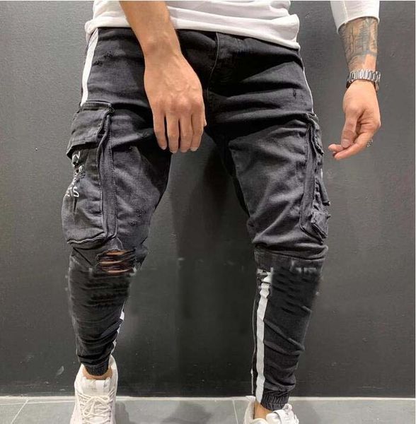good a++ elastic trend in europe and america men's jeans fjn056a knee hole zip trousers men jean nice gift give you, Blue
good a++ elastic trend in europe and america men's jeans fjn056a knee hole zip trousers men jean nice gift give you, Blue