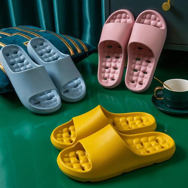 slippers 2021 female summer indoor bathroom bath home couple soft bottom leaking household sandals and male, Black
slippers 2021 female summer indoor bathroom bath home couple soft bottom leaking household sandals and male, Black