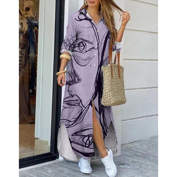 casual dresses autumn shirt dress woman vintage print for women 2021 long sleeve v-neck button female ladies drop, Black;gray
casual dresses autumn shirt dress woman vintage print for women 2021 long sleeve v-neck button female ladies drop, Black;gray