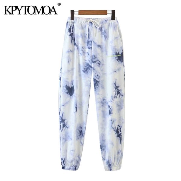 women chic fashion drawstring tie-dye jogging pants vintage high elastic waist side pockets female ankle trousers 210420, Black;white
women chic fashion drawstring tie-dye jogging pants vintage high elastic waist side pockets female ankle trousers 210420, Black;white
