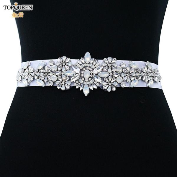 wedding sashes ueen s325-p luxury opal crystal belt rhinestone beaded bridal accessories for evening party dress, White
wedding sashes ueen s325-p luxury opal crystal belt rhinestone beaded bridal accessories for evening party dress, White