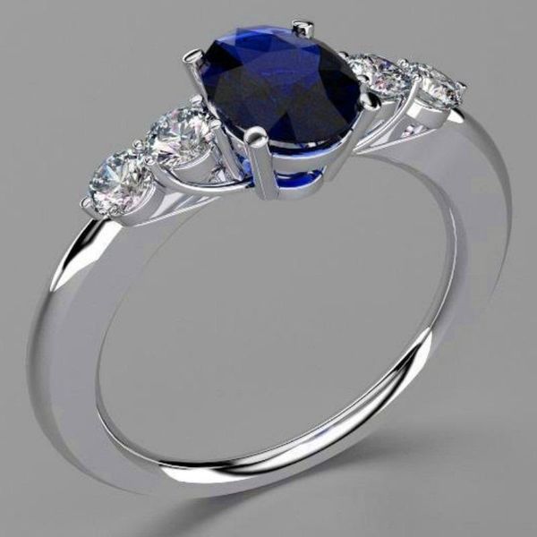 wedding rings fashion romantic 925 standard sterling silver sapphire creative female ring princess love size 6-11, Slivery;golden
wedding rings fashion romantic 925 standard sterling silver sapphire creative female ring princess love size 6-11, Slivery;golden