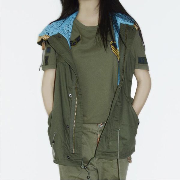 women's vests women spring & autumn waistcoats jacket hooded thin gauze coat sleeveless female plus size, Black;white
women's vests women spring & autumn waistcoats jacket hooded thin gauze coat sleeveless female plus size, Black;white