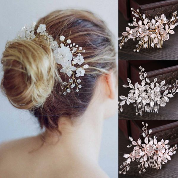 Bridesmaid Side Comb Wedding Party Bridal Jewelry Accessories Luxury Pearl Flower Crystal Hair Pins Clips Headwear
Bridesmaid Side Comb Wedding Party Bridal Jewelry Accessories Luxury Pearl Flower Crystal Hair Pins Clips Headwear