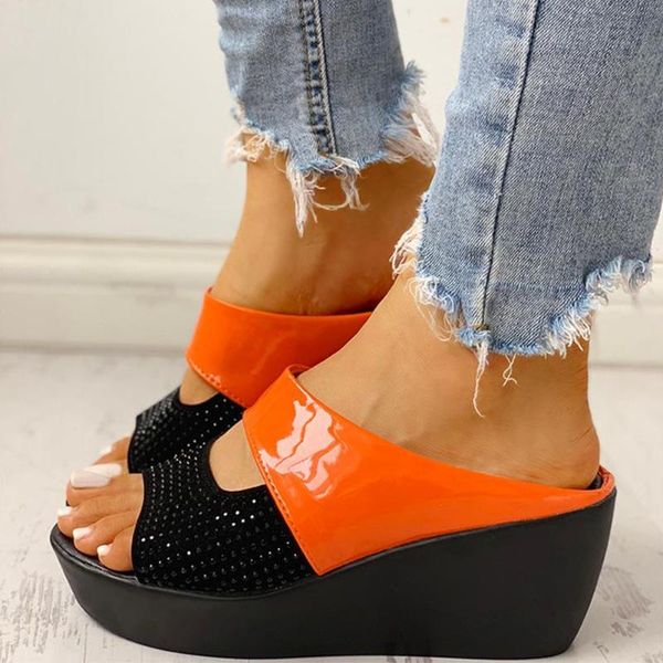 slippers women wedges heel 2021 casual shoes platform comfortable summer slip on mules ladies slides woman sandal, Black
slippers women wedges heel 2021 casual shoes platform comfortable summer slip on mules ladies slides woman sandal, Black