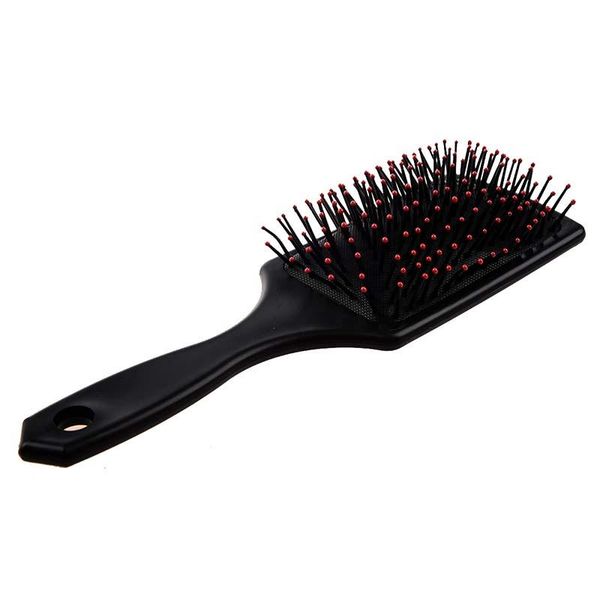hair brushes professional black paddle cushion massage brush hairbrush comb, Silver
hair brushes professional black paddle cushion massage brush hairbrush comb, Silver