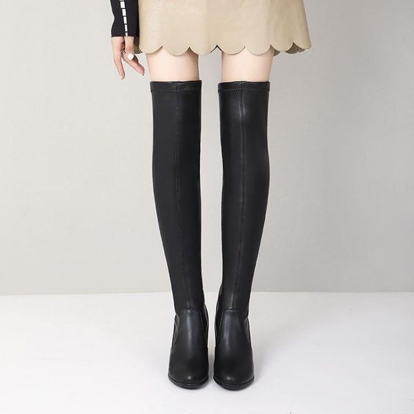 boots round toe shoes lady winter footwear thigh high heels rubber 2021 over-the-knee black stiletto autumn
boots round toe shoes lady winter footwear thigh high heels rubber 2021 over-the-knee black stiletto autumn