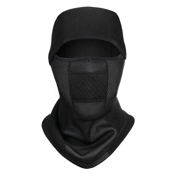 outdoor winter neck cycling balaclava windproof head cover fleece lined thermal skiing riding headgear caps & masks, Black
outdoor winter neck cycling balaclava windproof head cover fleece lined thermal skiing riding headgear caps & masks, Black