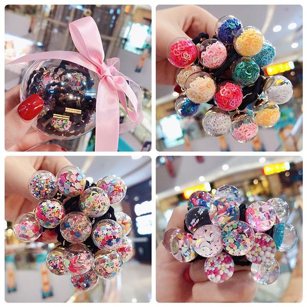 hair accessories 10pcs/set children cute quicksand glass ball bands baby girls lovely cartoon scrunchies rubber kids, Slivery;white
hair accessories 10pcs/set children cute quicksand glass ball bands baby girls lovely cartoon scrunchies rubber kids, Slivery;white