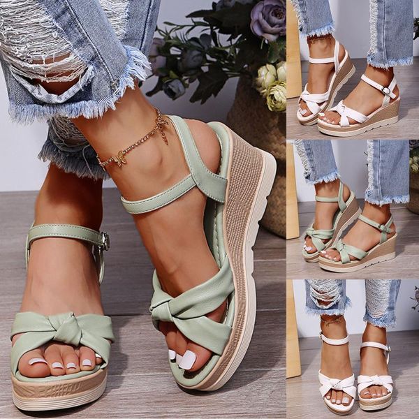 sandals women's fashion solid color pu buckle casual open toe platform wedge female summer shoes sandalias de mujer, Black
sandals women's fashion solid color pu buckle casual open toe platform wedge female summer shoes sandalias de mujer, Black