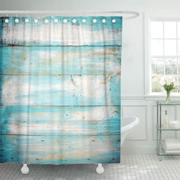 shower curtains teal vintage beach wood old blue color wooden plank curtain waterproof polyester fabric 72 x inches with hooks
shower curtains teal vintage beach wood old blue color wooden plank curtain waterproof polyester fabric 72 x inches with hooks