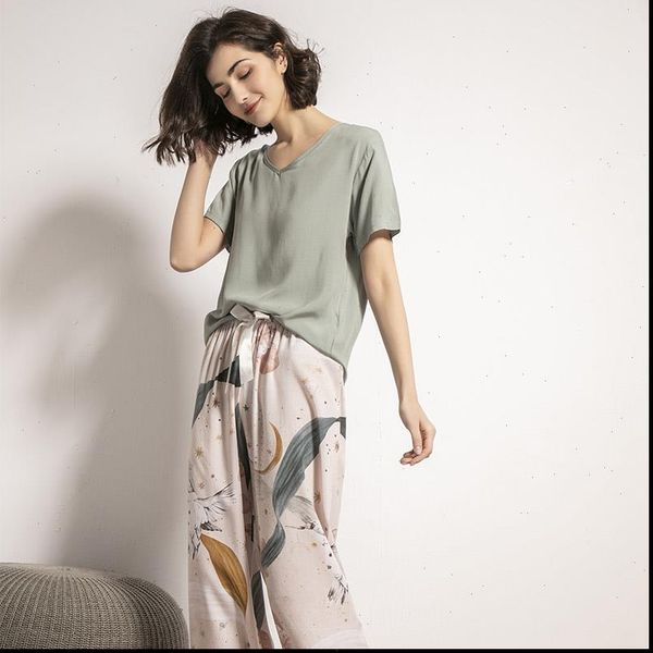 spring pajamas set comfort womens sleepwears grey green loose starry sky printed simple style homewear casual wear, Black;red
spring pajamas set comfort womens sleepwears grey green loose starry sky printed simple style homewear casual wear, Black;red