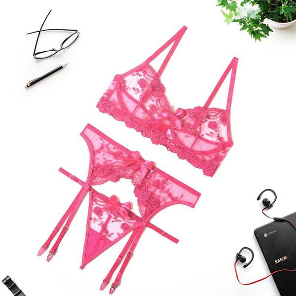 bras sets lace embroidery set lingerie women thin transparent push up bra bra+garters+thong 3 piece see through underwear, Red;black
bras sets lace embroidery set lingerie women thin transparent push up bra bra+garters+thong 3 piece see through underwear, Red;black