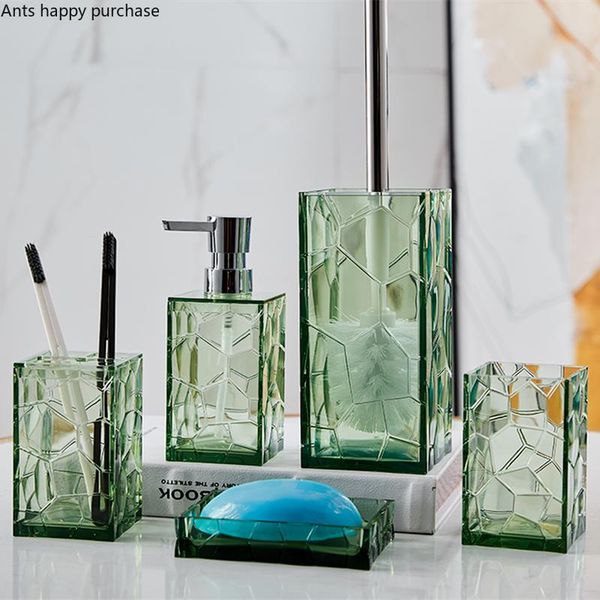 transparent plastic bathroom 5-piece set home square toiletries mouth cup toothbrush holder lotion bottle soap dish toilet brush bath access
transparent plastic bathroom 5-piece set home square toiletries mouth cup toothbrush holder lotion bottle soap dish toilet brush bath access
