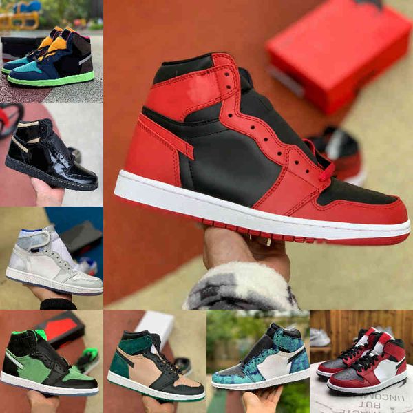 2021 new 1 1s basketball shoes men women fearless tie dye og bio hack lightbulb blue unc patent red white black royal twist green toe mocha
2021 new 1 1s basketball shoes men women fearless tie dye og bio hack lightbulb blue unc patent red white black royal twist green toe mocha