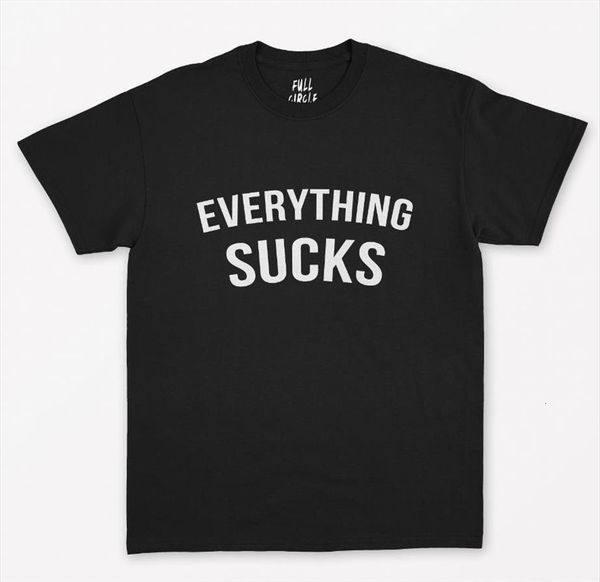 everything sucks print cotton casual women t shirt funny yong girl tee hipster drop ship, White
everything sucks print cotton casual women t shirt funny yong girl tee hipster drop ship, White