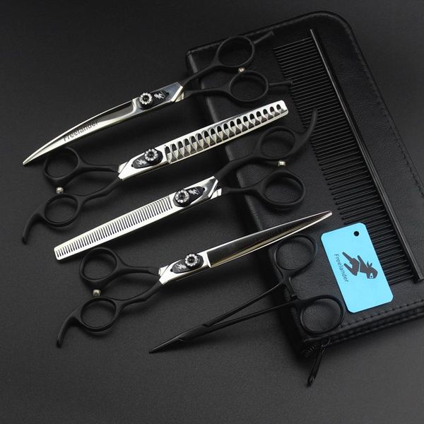 hair scissors 7 inch professional pet grooming kit direct dense fish bone tooth thinning curved pieces 4 technicolor black
hair scissors 7 inch professional pet grooming kit direct dense fish bone tooth thinning curved pieces 4 technicolor black