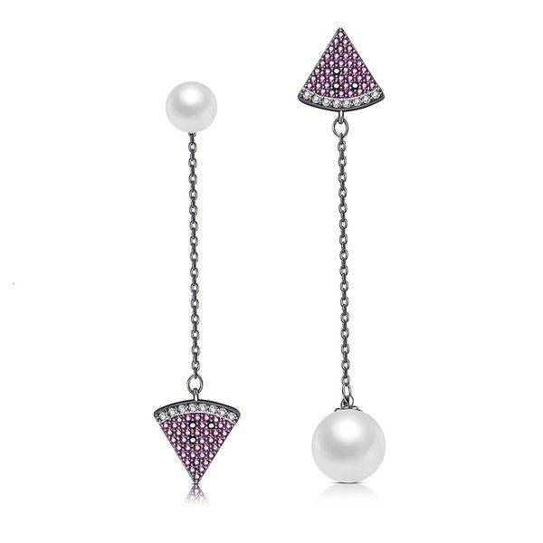 dangle earrings bella jewelry women's pearl zircon 925 silver needle purple noble triangle geometric temperament goddess
dangle earrings bella jewelry women's pearl zircon 925 silver needle purple noble triangle geometric temperament goddess