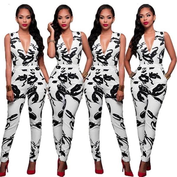 women's jumpsuits & rompers women sleeveless floral playsuit ladies summer romper long jumpsuit trousers, Black;white
women's jumpsuits & rompers women sleeveless floral playsuit ladies summer romper long jumpsuit trousers, Black;white