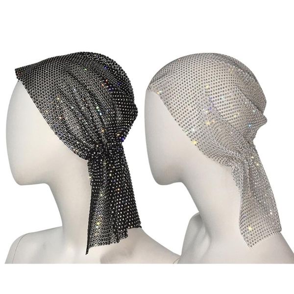 beanie/skull caps h58e rhinestone mesh head scarf shining crystal turban with tail for nightclub, Blue;gray
beanie/skull caps h58e rhinestone mesh head scarf shining crystal turban with tail for nightclub, Blue;gray