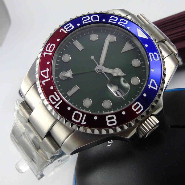 4m lightning olive dial gmt red blue crest sapphire crystal automatic mens watch p7, Slivery;brown
4m lightning olive dial gmt red blue crest sapphire crystal automatic mens watch p7, Slivery;brown