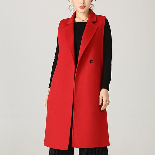 women's vests boollili elegant office lady pocket wool coat sleeveless jacket outwear double breasted waistcoat casaco feminino, Black;white
women's vests boollili elegant office lady pocket wool coat sleeveless jacket outwear double breasted waistcoat casaco feminino, Black;white