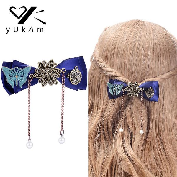 hair clips & barrettes yukam vintage jewelry steampunk gears clip tassels long chinese flower headwear accessories bowknot hairpins for wome, Golden;silver
hair clips & barrettes yukam vintage jewelry steampunk gears clip tassels long chinese flower headwear accessories bowknot hairpins for wome, Golden;silver