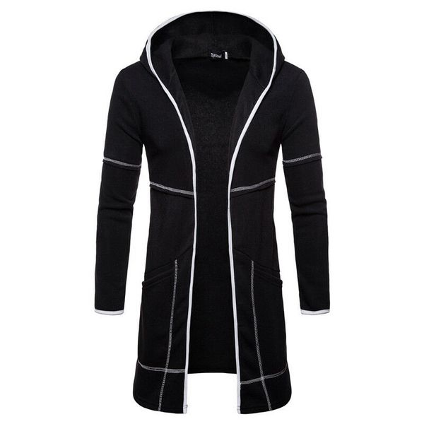 hoodie mens coat hooded solid pockets cotton trench coat jacket cardigan long sleeve wool overcoat long sleeve jackets, Black;white
hoodie mens coat hooded solid pockets cotton trench coat jacket cardigan long sleeve wool overcoat long sleeve jackets, Black;white