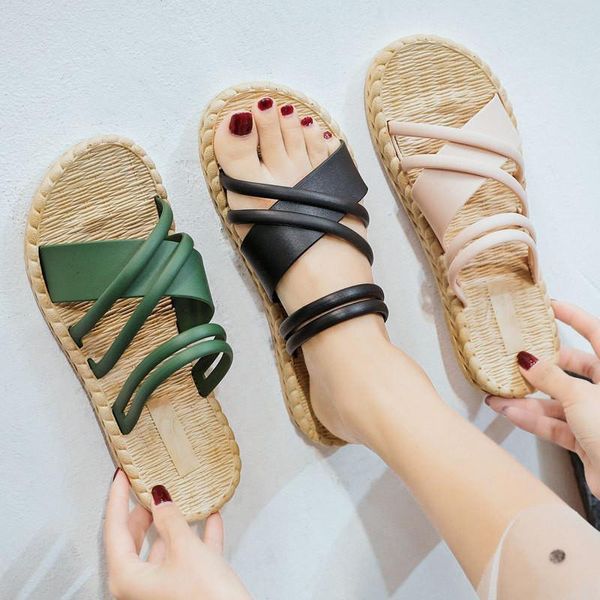 slippers 2021 summer shoes woman thin strips beach fashion sandals bathroom home outdoor ladies, Black
slippers 2021 summer shoes woman thin strips beach fashion sandals bathroom home outdoor ladies, Black