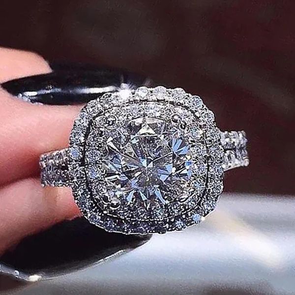wedding rings huitan temperament sweet cubic zirconia ring women round cz silver color engagement trend jewelry, Slivery;golden
wedding rings huitan temperament sweet cubic zirconia ring women round cz silver color engagement trend jewelry, Slivery;golden