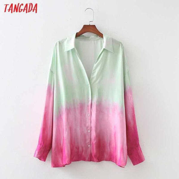tangada women retro oversized tie dyed print blouse long sleeve chic female casual loose shirt blusas femininas 1d291 210609, White
tangada women retro oversized tie dyed print blouse long sleeve chic female casual loose shirt blusas femininas 1d291 210609, White
